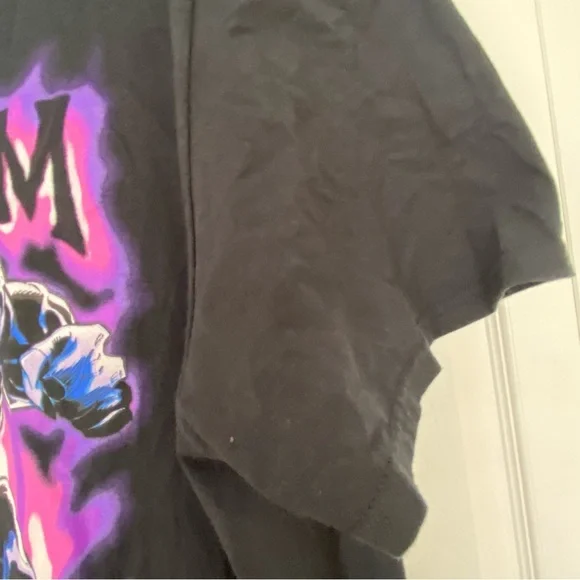 Venom Spider-Man Men's XXL 2XL T-Shirt Short Sleeve‎ Marvel Comics Purple Smoke - Picture 5 of 7